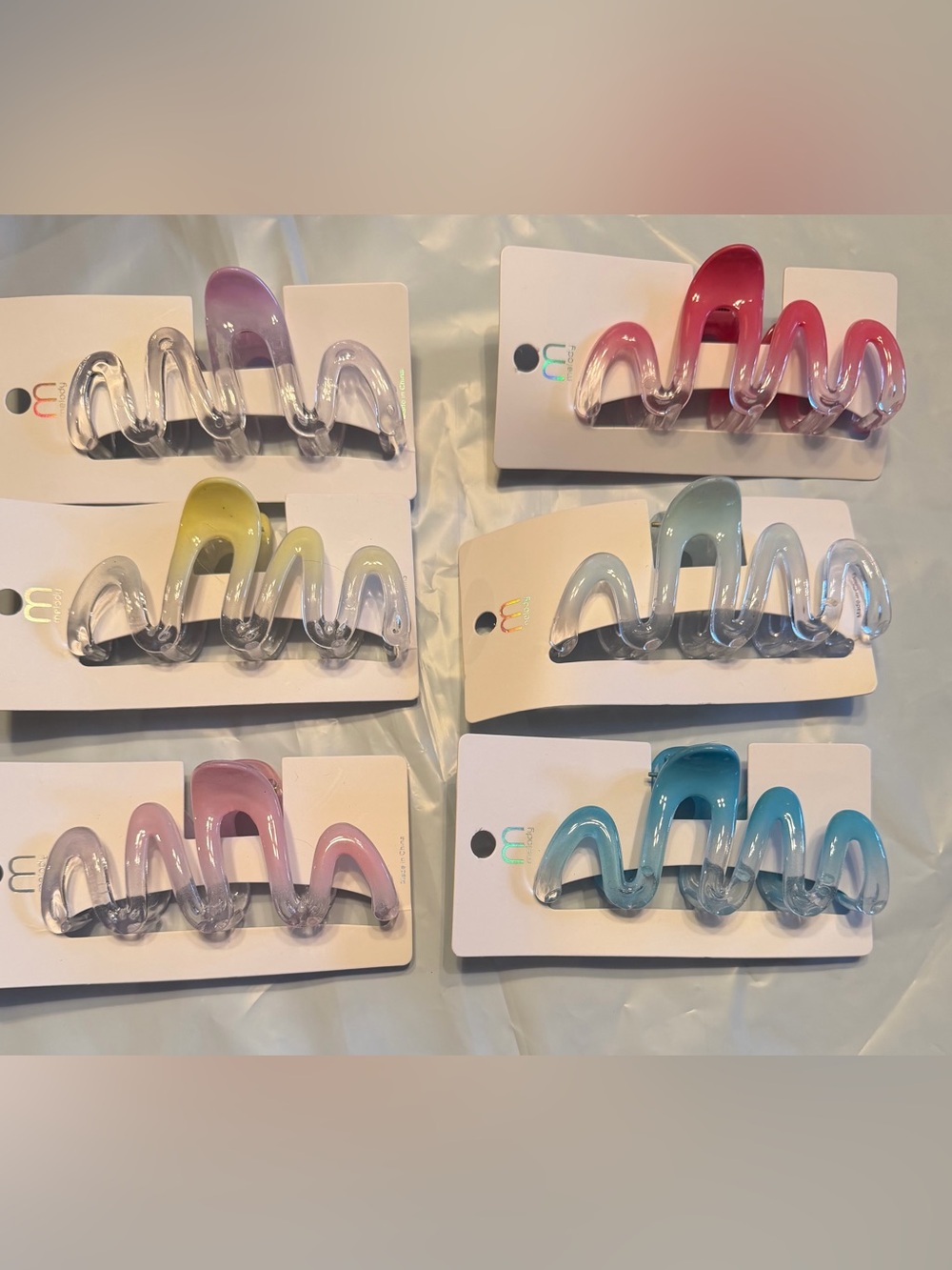 Large Abstract Hair Claw